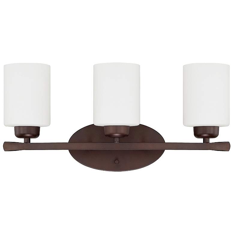 Image 1 Capital Dixon 20 1/2" Wide Bronze 3-Light Vanity Bath Light