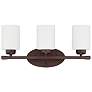 Capital Dixon 20 1/2" Wide Bronze 3-Light Vanity Bath Light