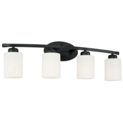 Capital Dixon 28 1/2" Wide Matte Black 4-Light Bath Light
