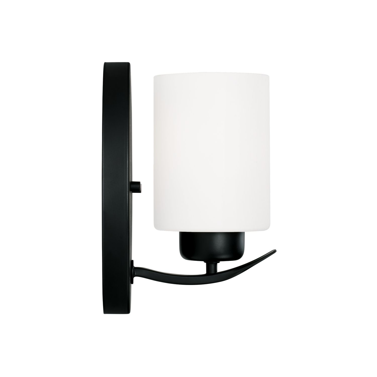 Image 4 Capital Dixon 8 1/4" High Matte Black Wall Sconce more views