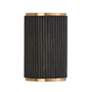 3_Capital Donovan 12" High Brass Black Stain Wall Sconce more views
