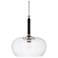 Capital Dorsey 15 1/2" Wide Black and Nickel Pendant Light