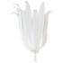 Capital Eden 13 3/4" High Textured White Wall Sconce