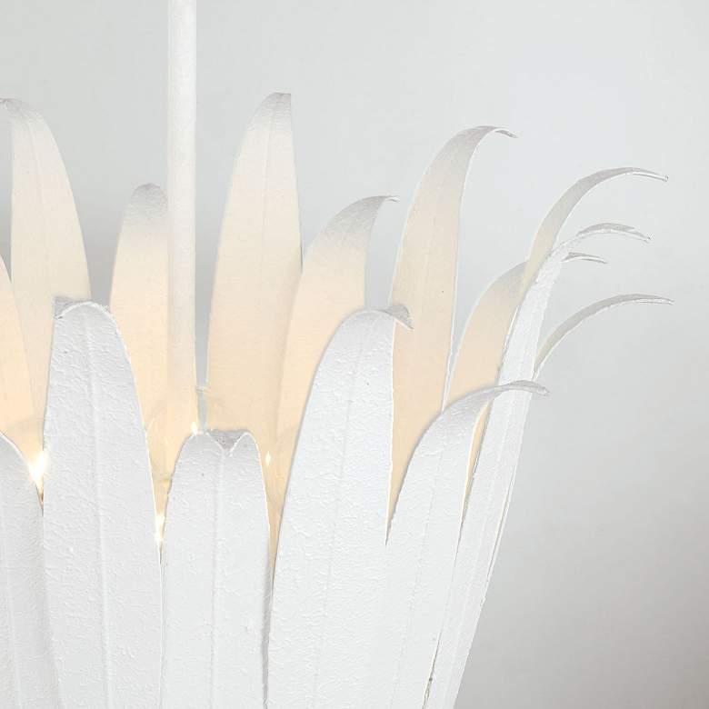 Image 3 Capital Eden 16" Wide Textured White Pendant Light more views