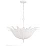 2_Capital Eden 24" Wide Textured White Flower Pendant Light