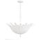 Capital Eden 24" Wide Textured White Flower Pendant Light