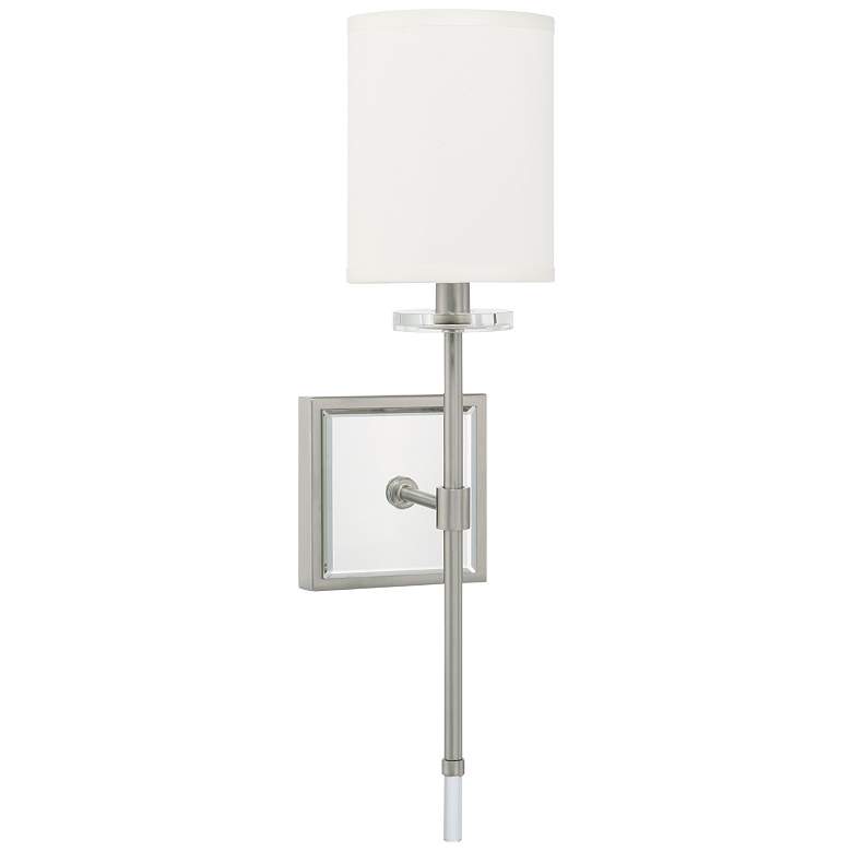Image 1 Capital Edin 20 1/4" High Brushed Nickel Wall Sconce