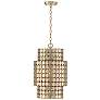 2_Capital Eliana 13" Wide Champagne Brass Pendant Light