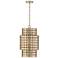 Capital Eliana 13" Wide Champagne Brass Pendant Light