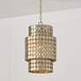 1_Capital Eliana 13" Wide Champagne Brass Pendant Light
