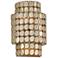 Capital Eliana 14 1/4" High Champagne Brass Wall Sconce