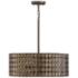Capital Eliana 21 3/4" Wide Dark Brass Drum Pendant Light