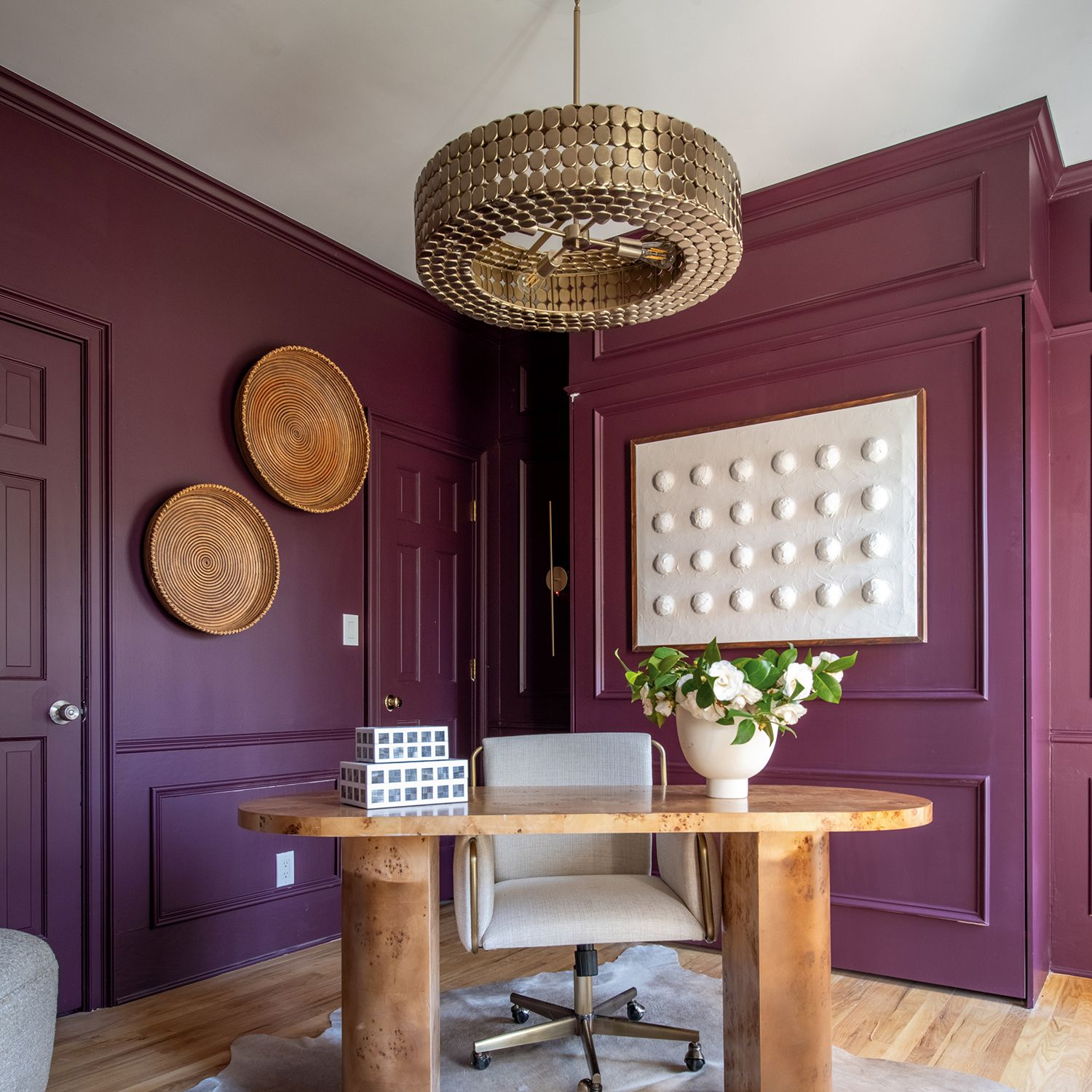 Image 6 Capital Eliana 21 3/4" Wide Dark Brass Drum Pendant Light more views