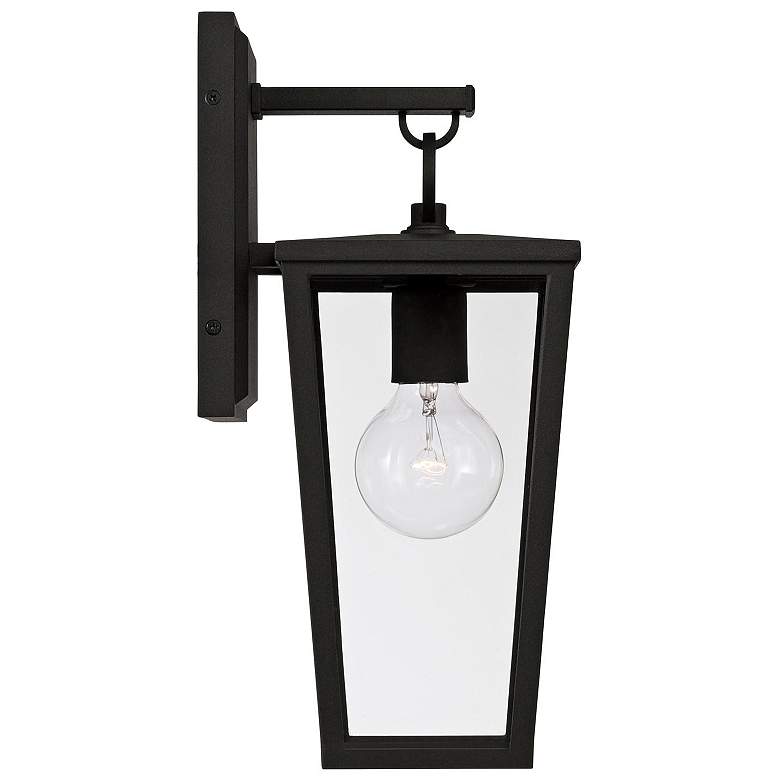 Image 4 Capital Elliott 15 1/2" High Black Outdoor Wall Light more views