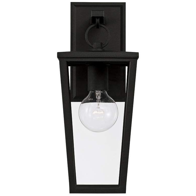 Image 5 Capital Elliott 15 1/2" High Black Outdoor Wall Light more views