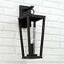 1_Capital Elliott 20" High Black Outdoor Lantern Wall Light