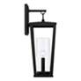 5_Capital Elliott 20" High Black Outdoor Lantern Wall Light more views