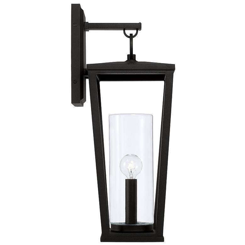 Image 6 Capital Elliott 20" High Black Outdoor Lantern Wall Light more views