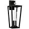 Capital Elliott 23 3/4"H Black 3-Light Outdoor Wall Light