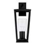 5_Capital Elliott 23 3/4"H Black 3-Light Outdoor Wall Light more views