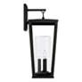 7_Capital Elliott 23 3/4"H Black 3-Light Outdoor Wall Light more views