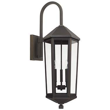 Capital Ellsworth 36" High Bronze 3-Light Outdoor Wall Lantern