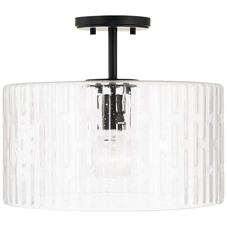 Image 2 Capital Emerson 15" Wide Matte Black Ceiling Light