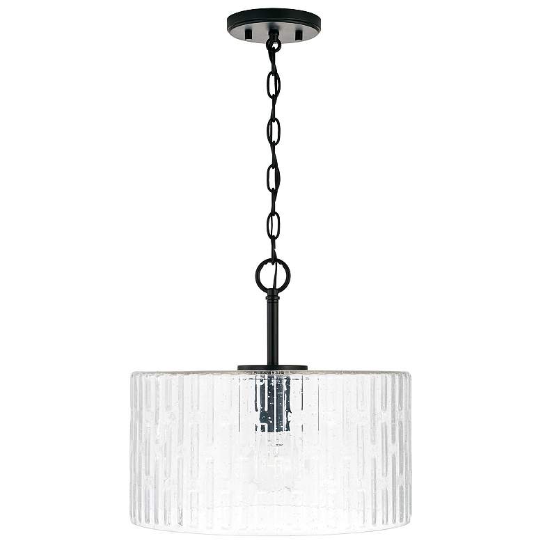 Image 5 Capital Emerson 15" Wide Matte Black Ceiling Light more views