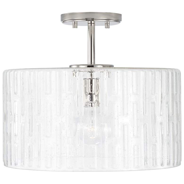 Image 5 Capital Emerson 15" Wide Polished Nickel Ceiling Light more views