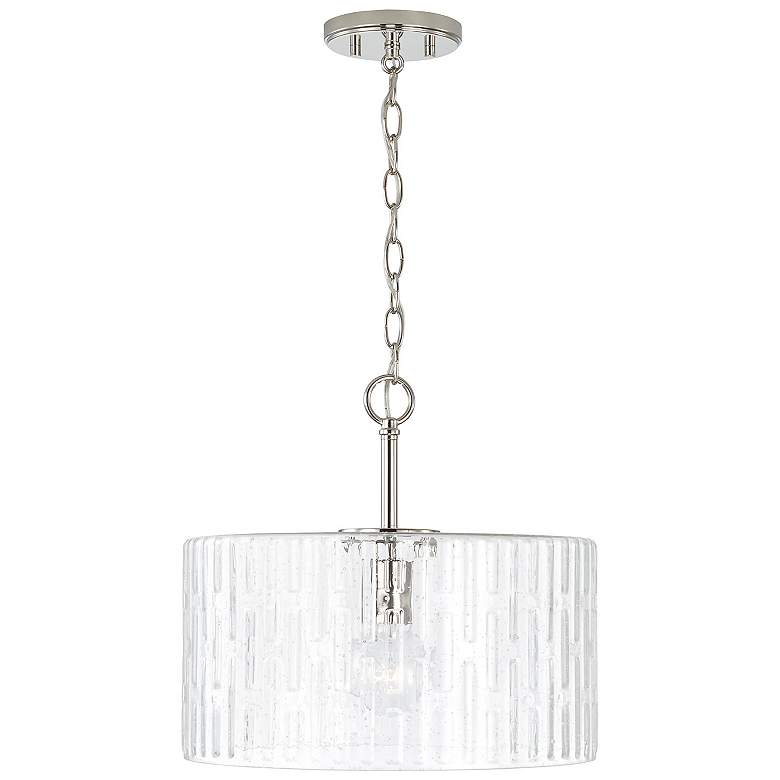 Image 6 Capital Emerson 15" Wide Polished Nickel Ceiling Light more views