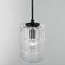 3_Capital Emerson 7" Wide Matte Black Mini Pendant more views