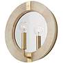 2_Capital Finn 12"H White-Washed and Matte Brass Wall Sconce