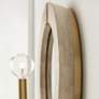 3_Capital Finn 12"H White-Washed and Matte Brass Wall Sconce more views