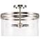 Capital Fuller 14 1/2" Wide Brushed Nickel Ceiling Light