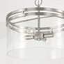 4_Capital Fuller 14 1/2" Wide Brushed Nickel Ceiling Light more views