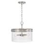 5_Capital Fuller 14 1/2" Wide Brushed Nickel Ceiling Light more views