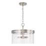 6_Capital Fuller 14 1/2" Wide Brushed Nickel Ceiling Light more views