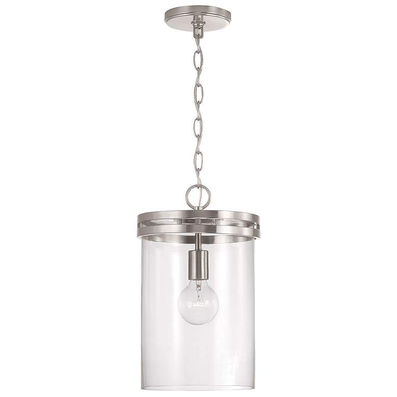 Image 2 Capital Fuller 9 1/4" Wide Brushed Nickel Mini Pendant
