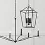 5_Capital Grady 15 3/4" Wide Black Iron 4-Light Pendant Light more views