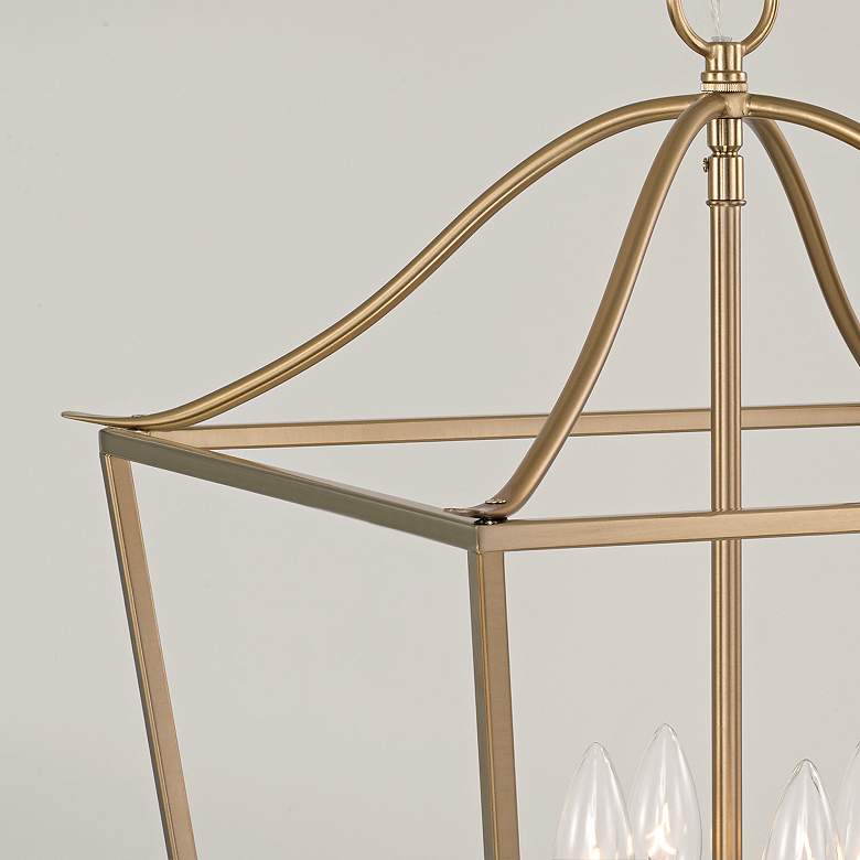 Image 4 Capital Grady 15 3/4" Wide Matte Brass 4-Light Foyer Pendant more views