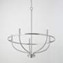 Capital Greyson 29" Wide Brushed Nickel 5-Light Chandelier