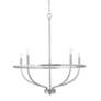 Capital Greyson 29" Wide Brushed Nickel 5-Light Chandelier