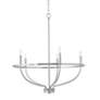 Capital Greyson 29" Wide Brushed Nickel 5-Light Chandelier