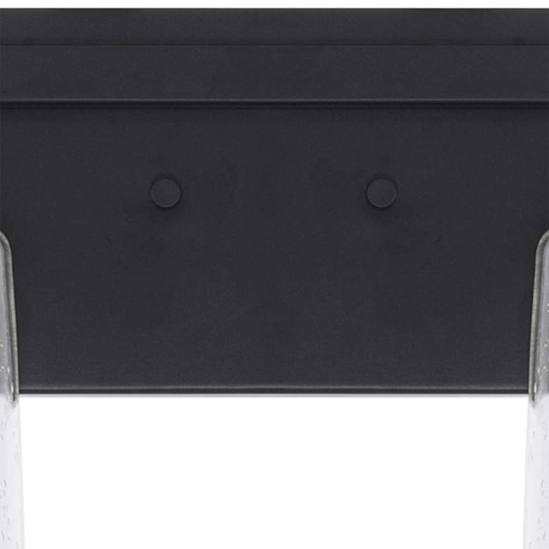 Image 4 Capital Greyson 9 1/4 inch High Matte Black 2-Light Wall Sconce more views
