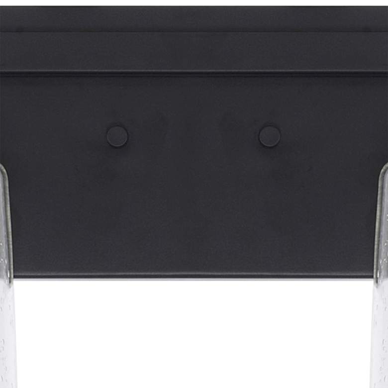 Image 4 Capital Greyson 9 1/4" High Matte Black 2-Light Wall Sconce more views