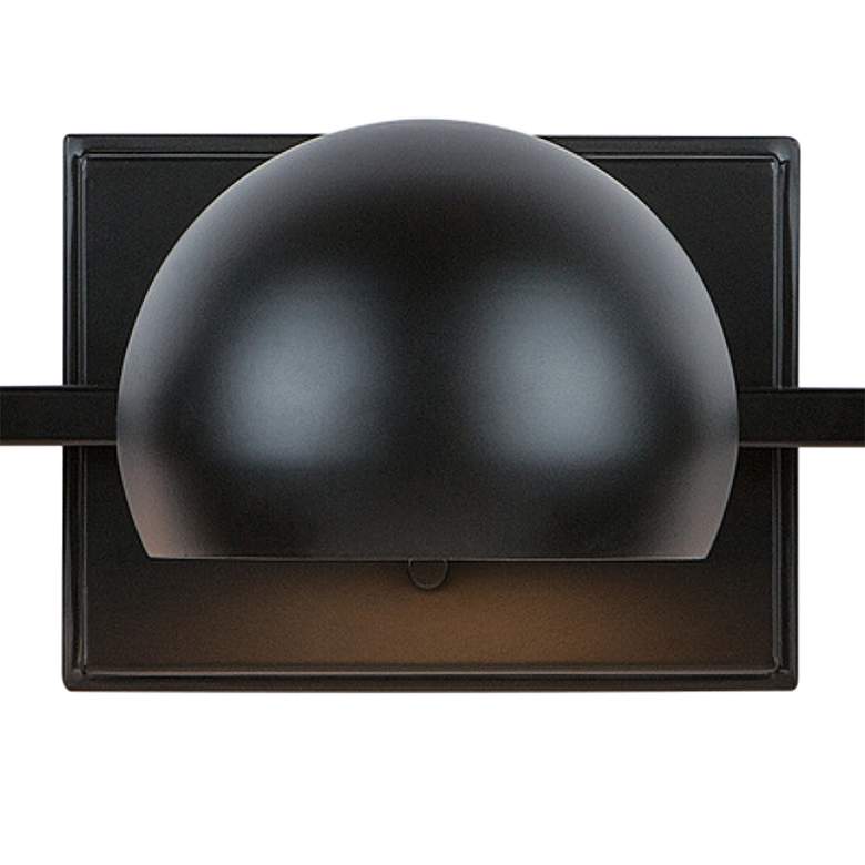 Image 3 Capital Hadley 24"W Matte Black 3-Light Vanity Bath Light more views