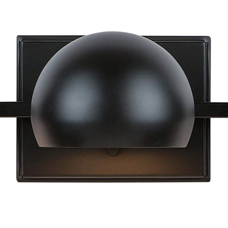 Image 3 Capital Hadley 24 inchW Matte Black 3-Light Vanity Bath Light more views