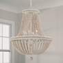 1_Capital Handley 24" Wide Sand Dollar 6-Light Chandelier