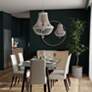 3_Capital Handley 24" Wide Sand Dollar 6-Light Chandelier more views