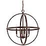 1_Capital Hartwell 23" Wide Bronze 4-Light Pendant